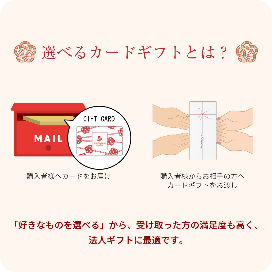 法人様大口注文用カードギフト